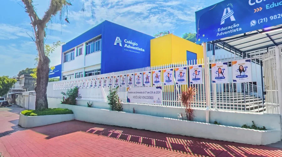Fachada do Colégio Adventista no Valqueire