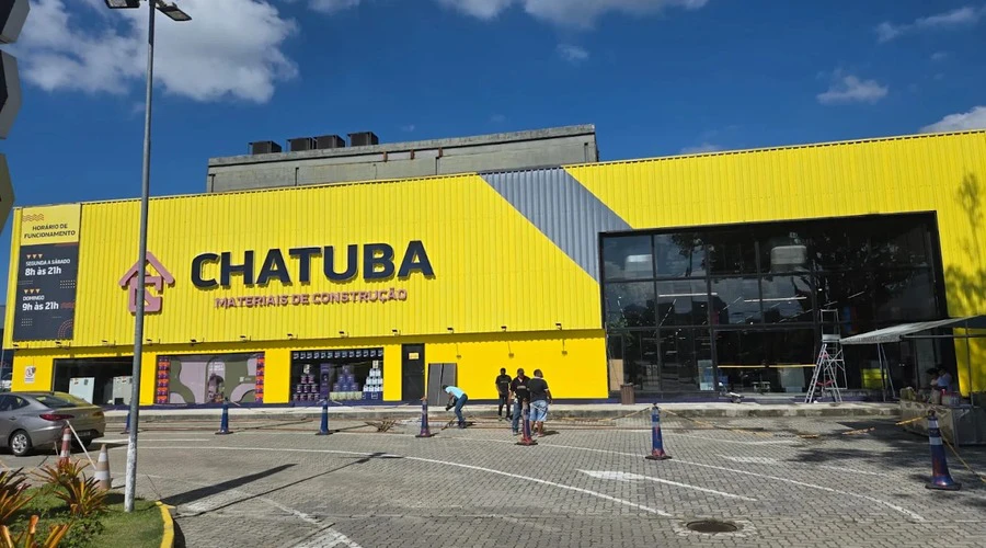 Obra real: Chatuba Materiais de Construção, AeroTown Barra da Tijuca